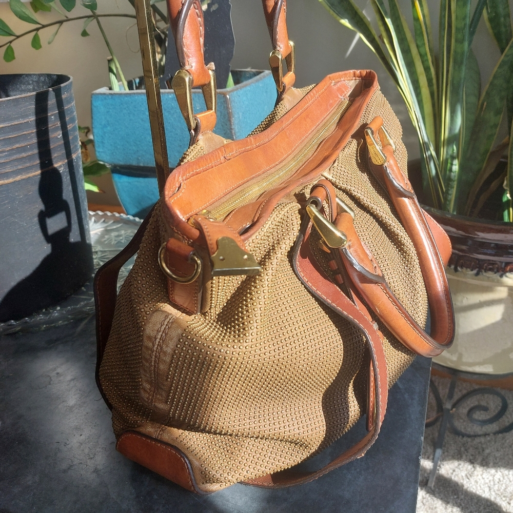 Burberry Prorsum XL bag micro studded hand made in Italy pinnacle luxury ๐ค๐๐ค - Picture 9 of 13